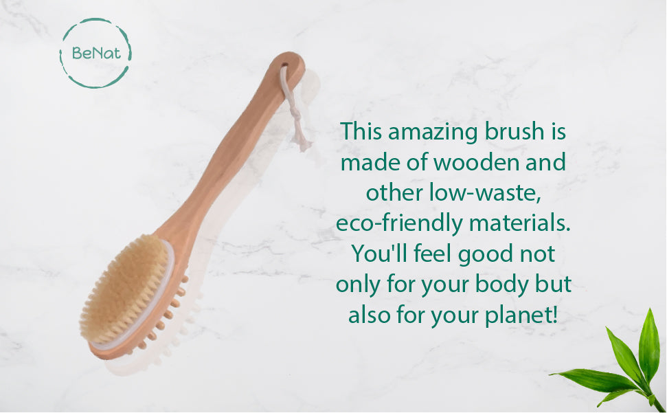 Body Massage Brush — Deep Tissue Circulation Booster
