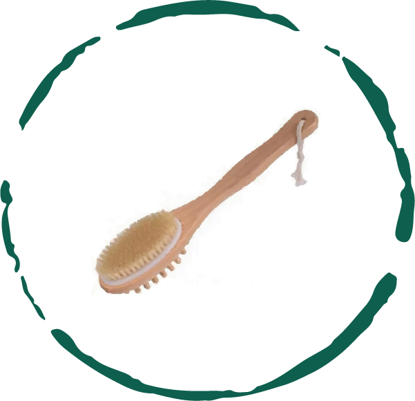 Body Massage Brush — Deep Tissue Circulation Booster