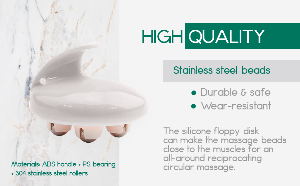 Rolling Body Massager — Deep Tissue Relief & Cellulite Smoother