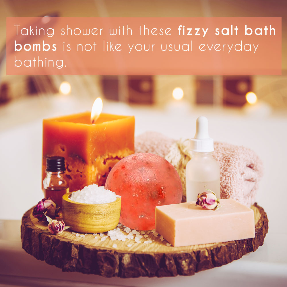 Himalayan Pink Salt Bath Ball — Mineral Spa Soak for Soft, Glowing Skin