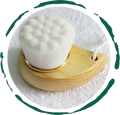 Bamboo Facial Cleansing Brush – Eco-Friendly Exfoliator for Cleaner, Brighter Skin