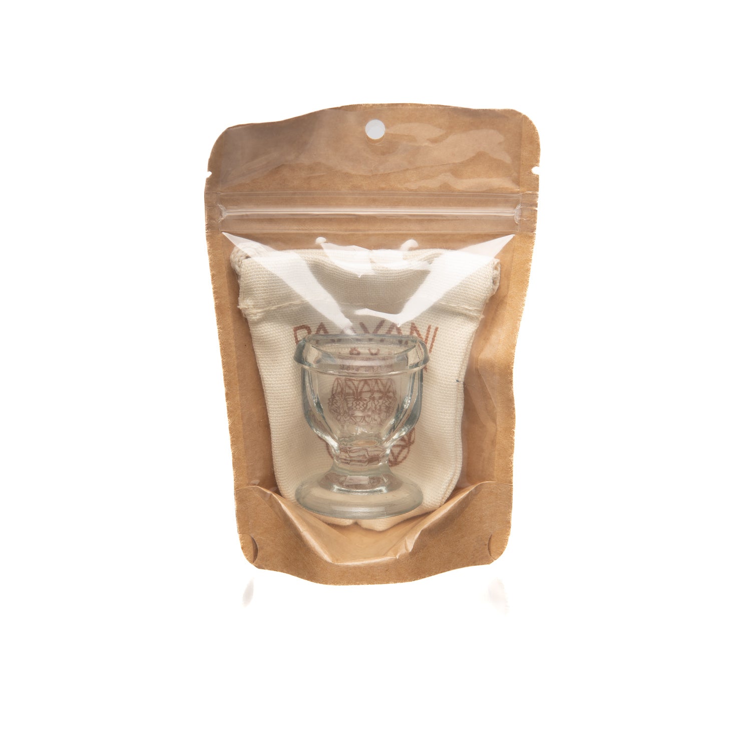 Ayurvedic Glass Eye Wash Cup — Hydrating & Brightening Eye Cleanser