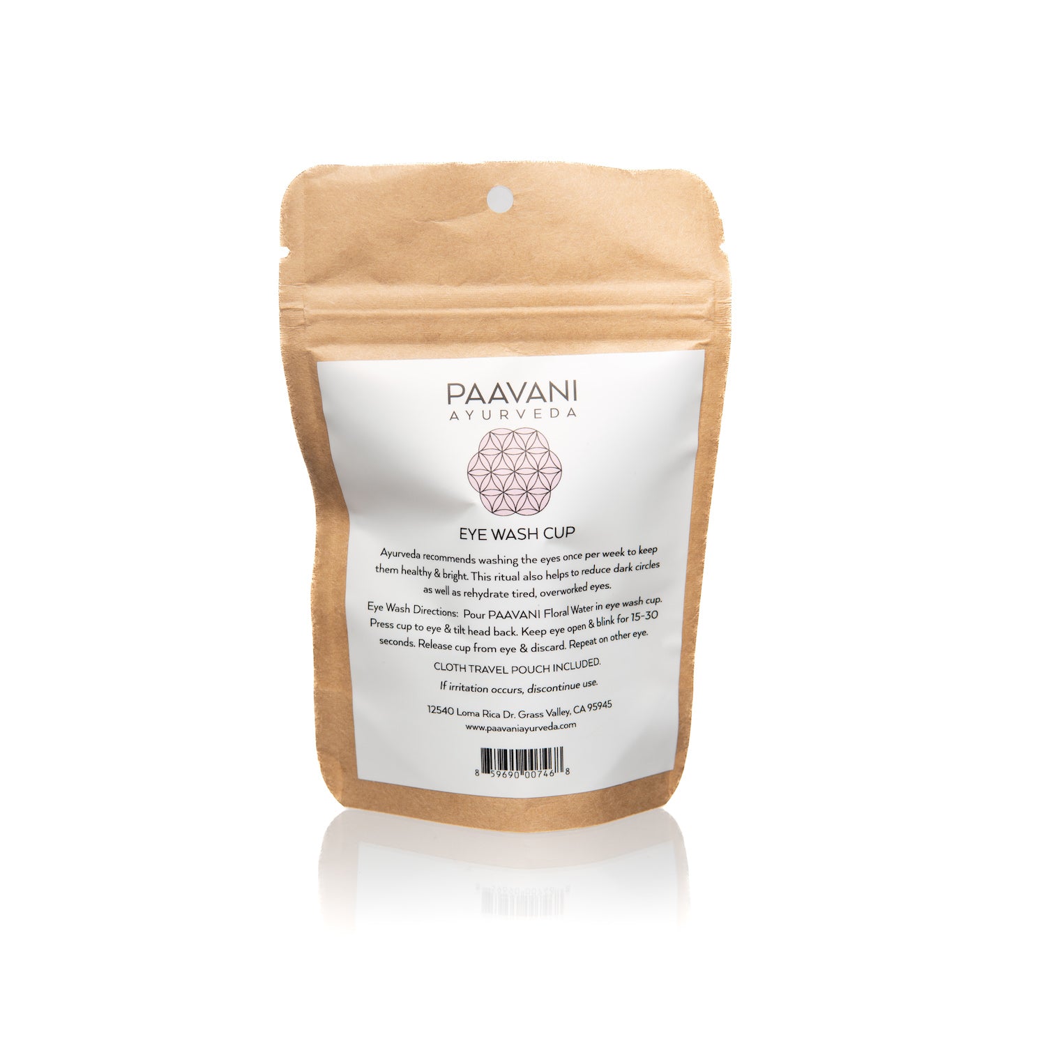 Ayurvedic Glass Eye Wash Cup — Hydrating & Brightening Eye Cleanser