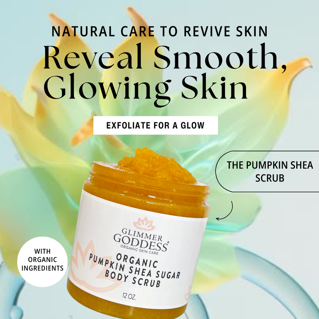 Pumpkin Shea Sugar Body Scrub — Organic Exfoliating & Moisturizing Blend