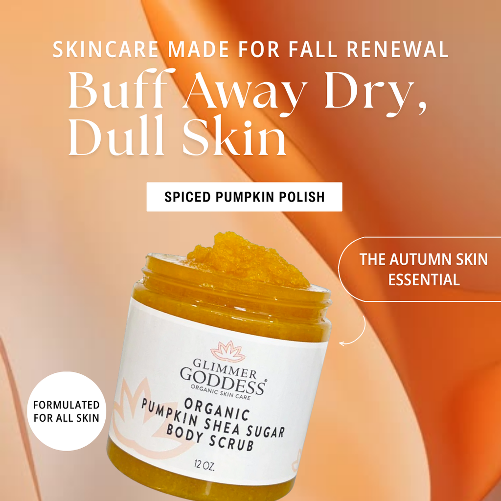 Pumpkin Shea Sugar Body Scrub — Organic Exfoliating & Moisturizing Blend