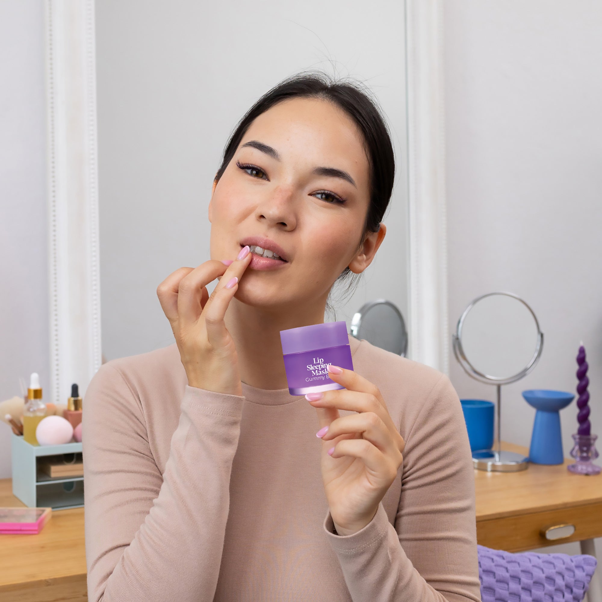 Lip Sleeping Mask Duo — Overnight Repair in Gummy Bear & Fresh Mint