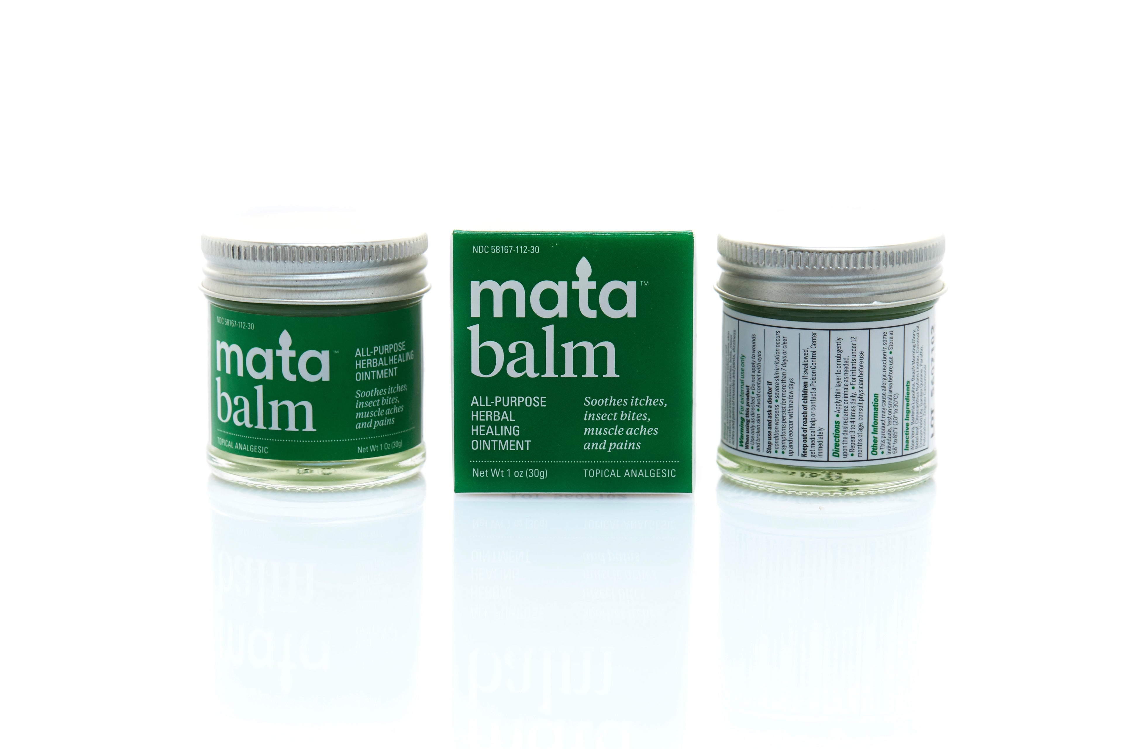 Herbal Skin Healing Balm — Soothing Massage & Muscle Rub