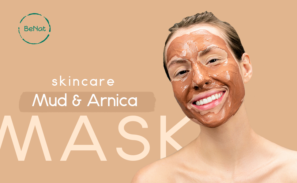 Mud & Arnica Clay Mask — Deep-Pore Detox & Soothing Treatment
