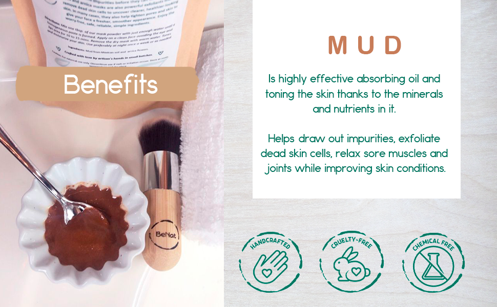 Mud & Arnica Clay Mask — Deep-Pore Detox & Soothing Treatment