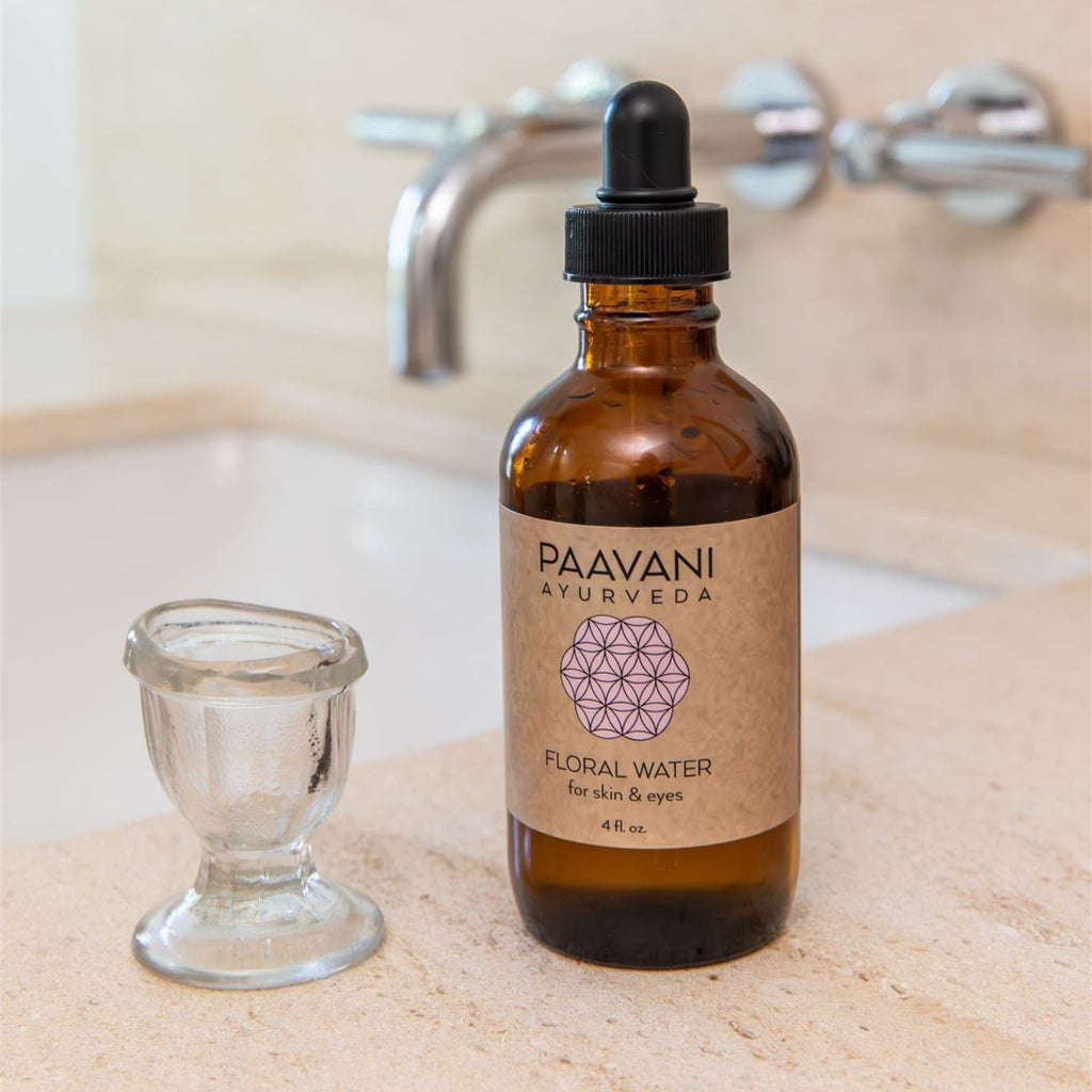 Ayurvedic Glass Eye Wash Cup — Hydrating & Brightening Eye Cleanser