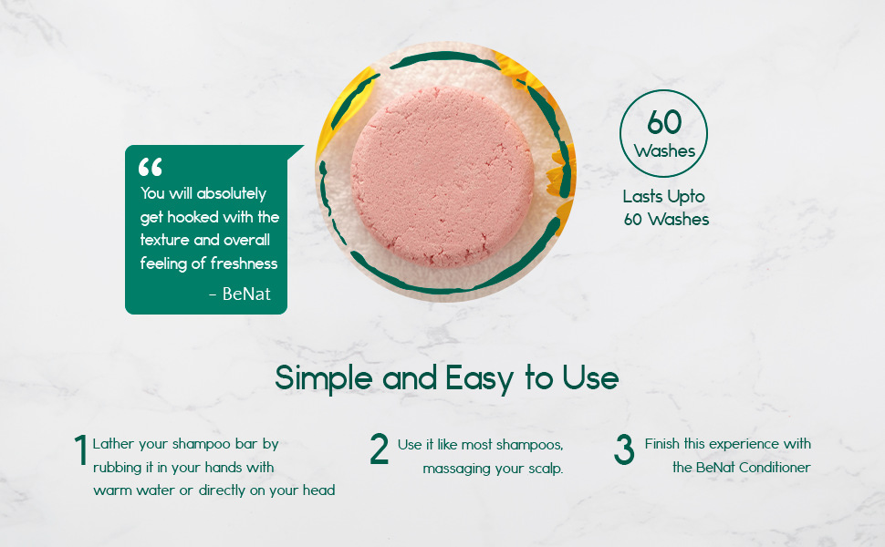 Natural Shampoo Bar — Sulfate-Free, Plastic-Free Hair Care