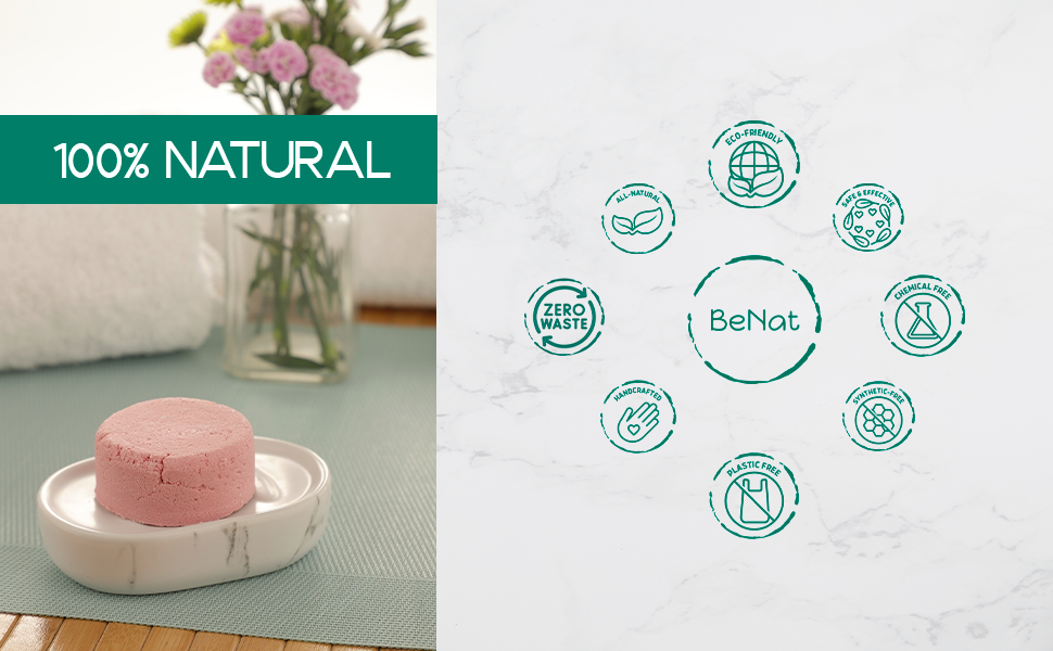 Natural Shampoo Bar — Sulfate-Free, Plastic-Free Hair Care