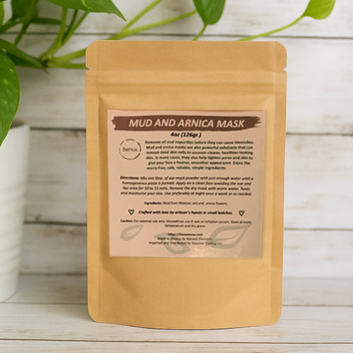 Mud & Arnica Clay Mask — Deep-Pore Detox & Soothing Treatment