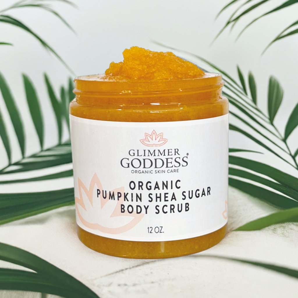 Pumpkin Shea Sugar Body Scrub — Organic Exfoliating & Moisturizing Blend