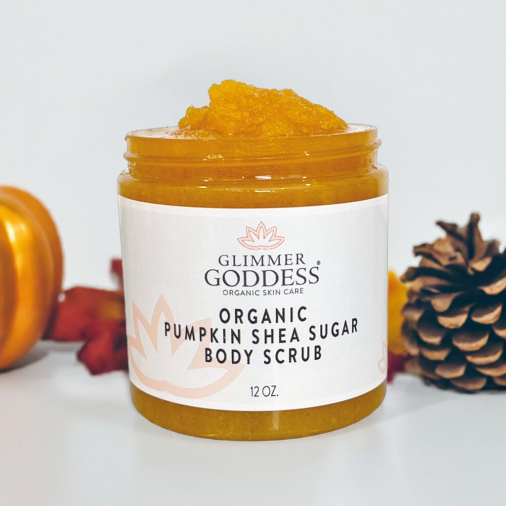 Pumpkin Shea Sugar Body Scrub — Organic Exfoliating & Moisturizing Blend
