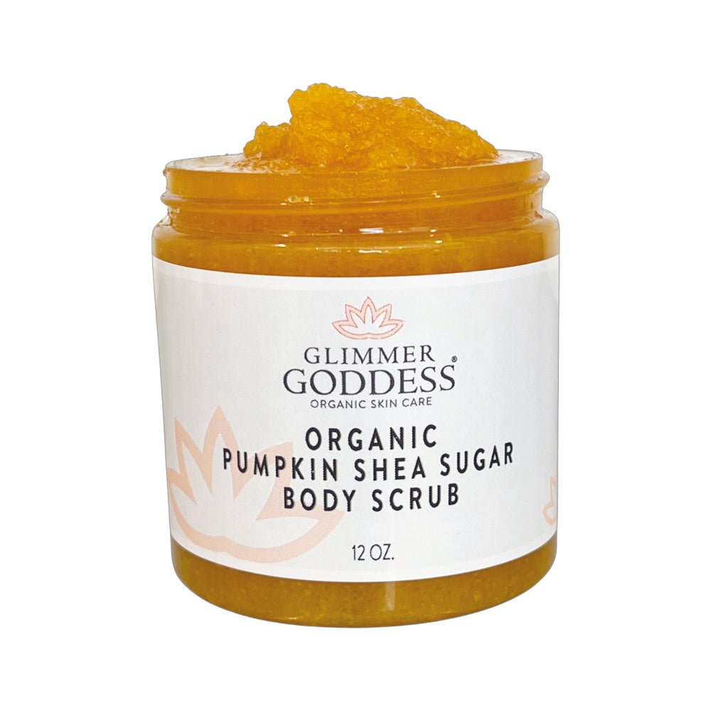 Pumpkin Shea Sugar Body Scrub — Organic Exfoliating & Moisturizing Blend