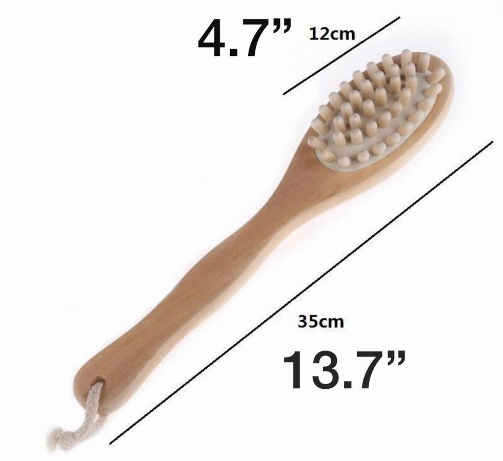 Body Massage Brush — Deep Tissue Circulation Booster
